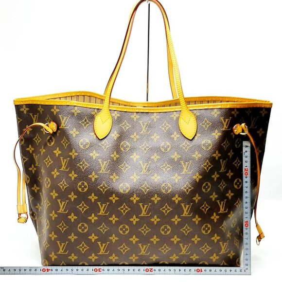 Louis Vuitton LV Tote Bag Neverfull GM Brown Monogram 885-083025 - Picture 2 of 12
